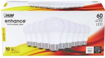 Ace Hardware Feit electric enhance® led a-line bulb 10 pk offer