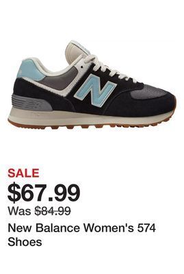 Dick's Sporting Goods New balance women's 574 shoes offer