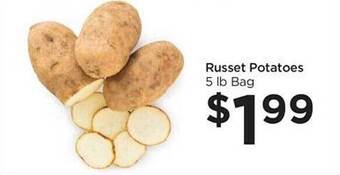 Food 4 Less Russet potatoes offer