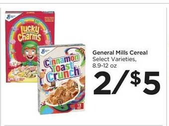 Food 4 Less General mills cereal offer