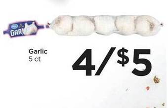 Food 4 Less Garlic offer