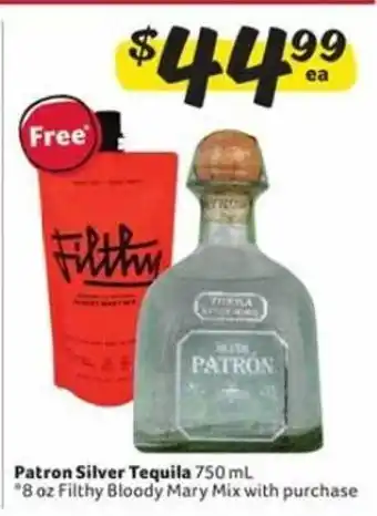Winn Dixie Patron silver tequila offer