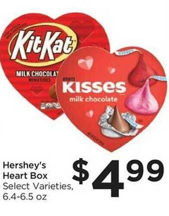 Food 4 Less Hershey's heart box offer