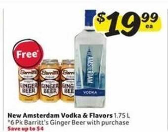 Winn Dixie New amsterdam vodka & flavors offer
