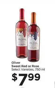 Food 4 Less Oliver sweet red or rose offer