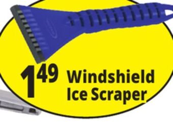 Ocean State Job Lot Windshield ice scraper offer