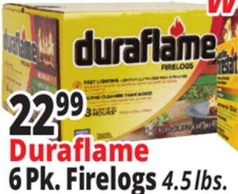 Ocean State Job Lot Duraflame 6pk. firelogs offer