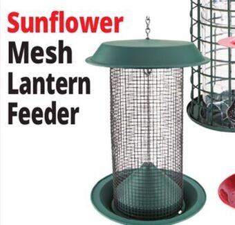 Ocean State Job Lot Sunflower mesh lantern feeder offer