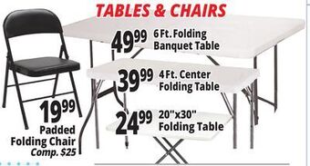 Ocean State Job Lot Tables & chairs offer