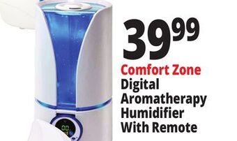 Ocean State Job Lot Comfort zone digital aromatherapy humidifier with remote offer
