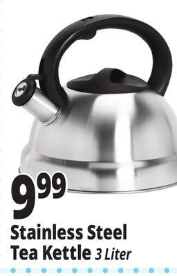 Ocean State Job Lot Stainless steel tea kettle offer