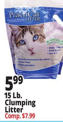 Ocean State Job Lot 15 lb. clumping litter offer