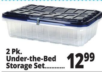 Ocean State Job Lot 2 pk. under-the-bed storage set offer
