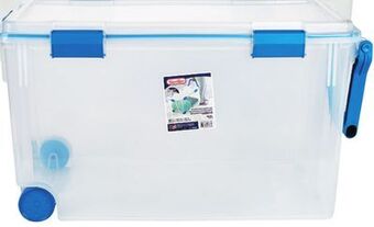 Ocean State Job Lot 120 quart wheeled gasket tote offer