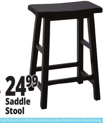 Ocean State Job Lot Saddle stool offer