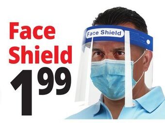 Ocean State Job Lot Face shield offer