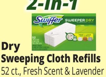 Ocean State Job Lot Dry sweeping cloth refills offer