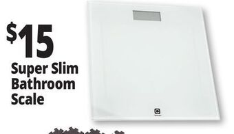 Ocean State Job Lot Super slim bathroom scale offer