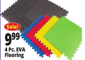 Ocean State Job Lot 4 pc. eva flooring offer