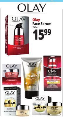Ocean State Job Lot Olay face serum offer