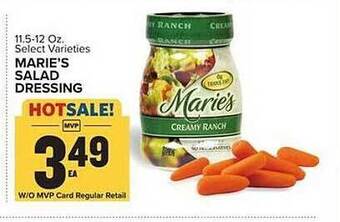 Food Lion Marie's salad dressing offer