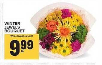 Food Lion Winter jewels bouquet offer