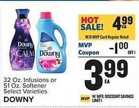 Food Lion Infusions or softener downy offer
