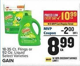 Food Lion Flings or liquid gain offer