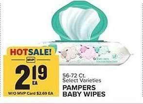 Food Lion Pampers baby wipes offer
