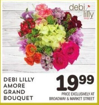 Albertsons Debi Lilly Amore Grand Bouquet offer