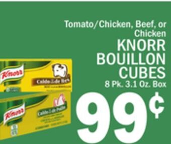 C Town Knorr bouillon cubes offer