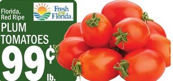 C Town Plum tomatoes offer