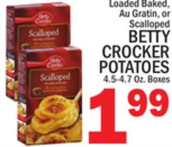 C Town Betty crocker potatoes offer