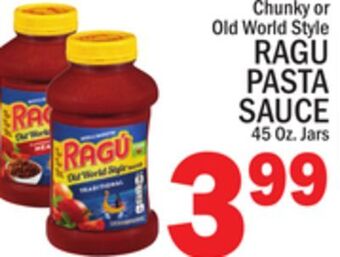 C Town Ragu pasta sauce offer