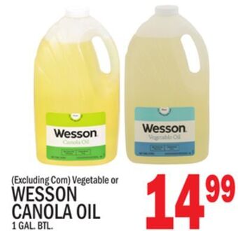 C Town Wesson canola oil offer