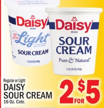 C Town Daisy sour cream offer