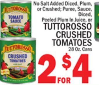 C Town Tuttorosso crushed tomatoes offer