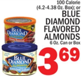 C Town Blue diamond flavored almonds 6 oz. can offer