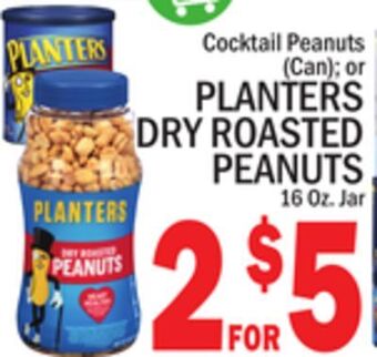 C Town Planters dry roasted peanuts offer