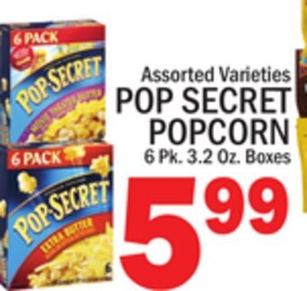 C Town Pop secret popcorn offer