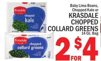 C Town Krasdale chopped collard greens offer