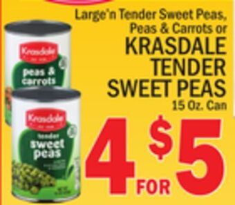 C Town Krasdale tender sweet peas offer