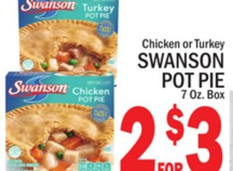 C Town Swanson pot pie offer