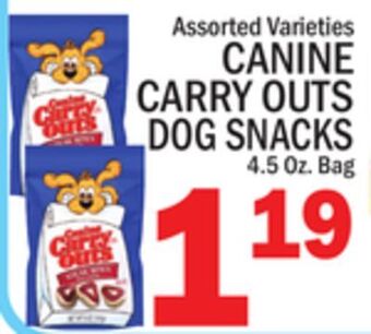 C Town Canine carry outs dog snacks offer