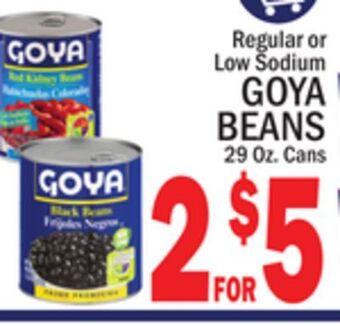 C Town Goya beans offer