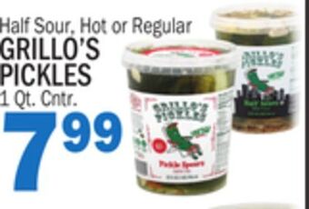 C Town Grillo's pickles offer