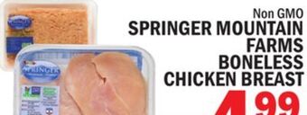 C Town Springer mountain farms boneless chicken breast offer