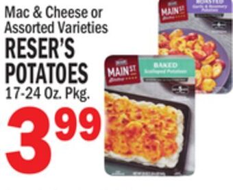 C Town Reser's potatoes offer