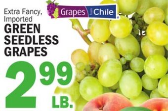 C Town Green seedless grapes offer