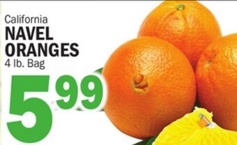 C Town Navel oranges offer